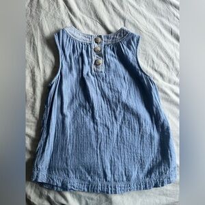 Southern Tide blue blouse XS